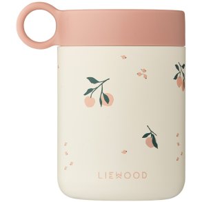 LIEWOOD Kiani Voedselcontainer 350 ml, Peach/Sea Shell