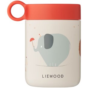 LIEWOOD Kiani Voedselcontainer 350 ml, Circus/Sandy