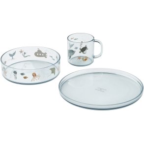 LIEWOOD Siva Besteck 3-teilig, Sea Creature/Sandy