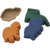 LIEWOOD Gill Dino Sandform 4 Dele, Dinosaurs/Mist