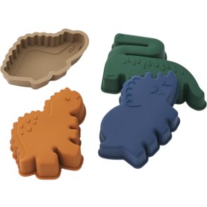 LIEWOOD Gill Dino Sandform 4 Dele, Dinosaurs/Mist