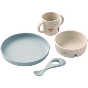 LIEWOOD Vivi Besteck 4-teilig, Aviator/Ecru