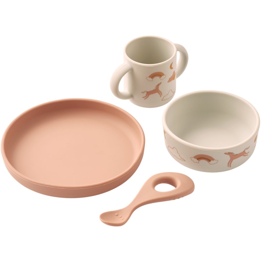 LIEWOOD Vivi Spisestel 4 Dele, Dream/Ecru