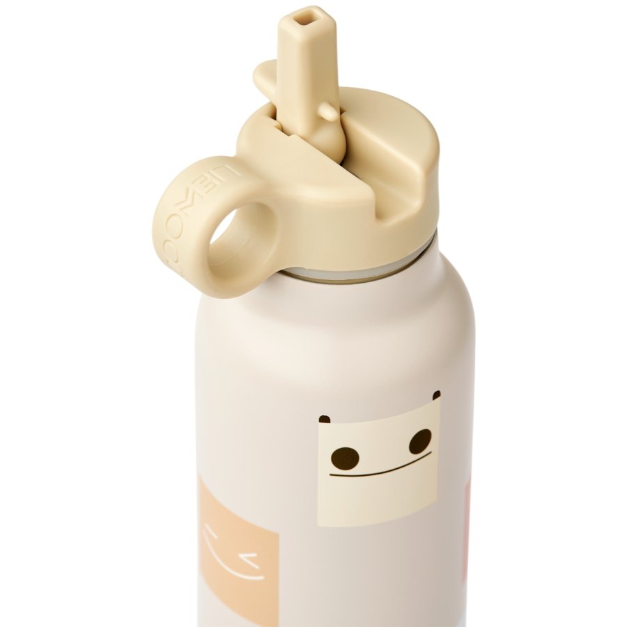 LIEWOOD Falk Wasserflasche 500 ml, Smiley/Sandy