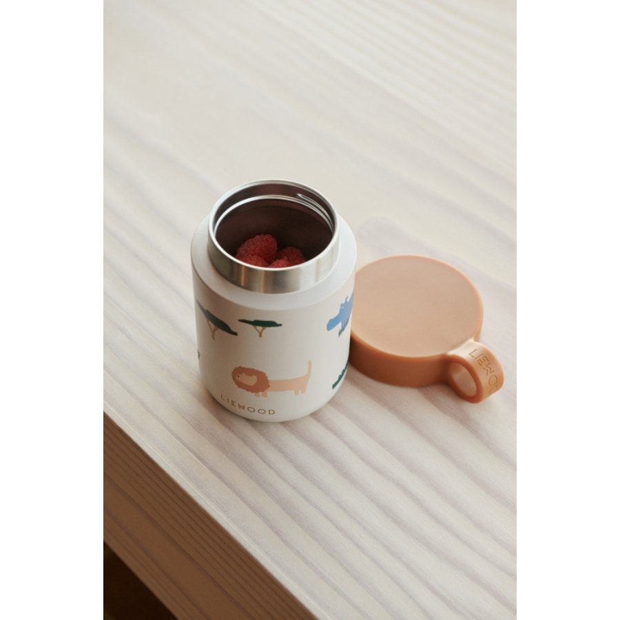 LIEWOOD Kiani Madopbevaring 350 ml, Safari Sandy Mix