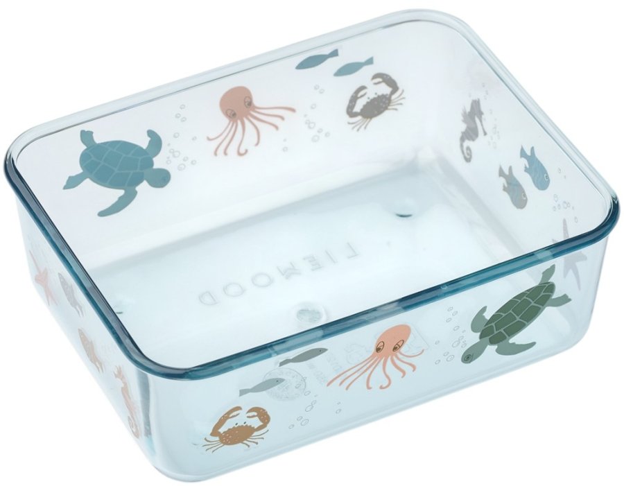 LIEWOOD Ako Snack Box 350 ml, Sea Creature/Sandy