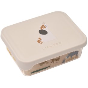 LIEWOOD Ako Snackbox 350 ml, All Together/Sandy