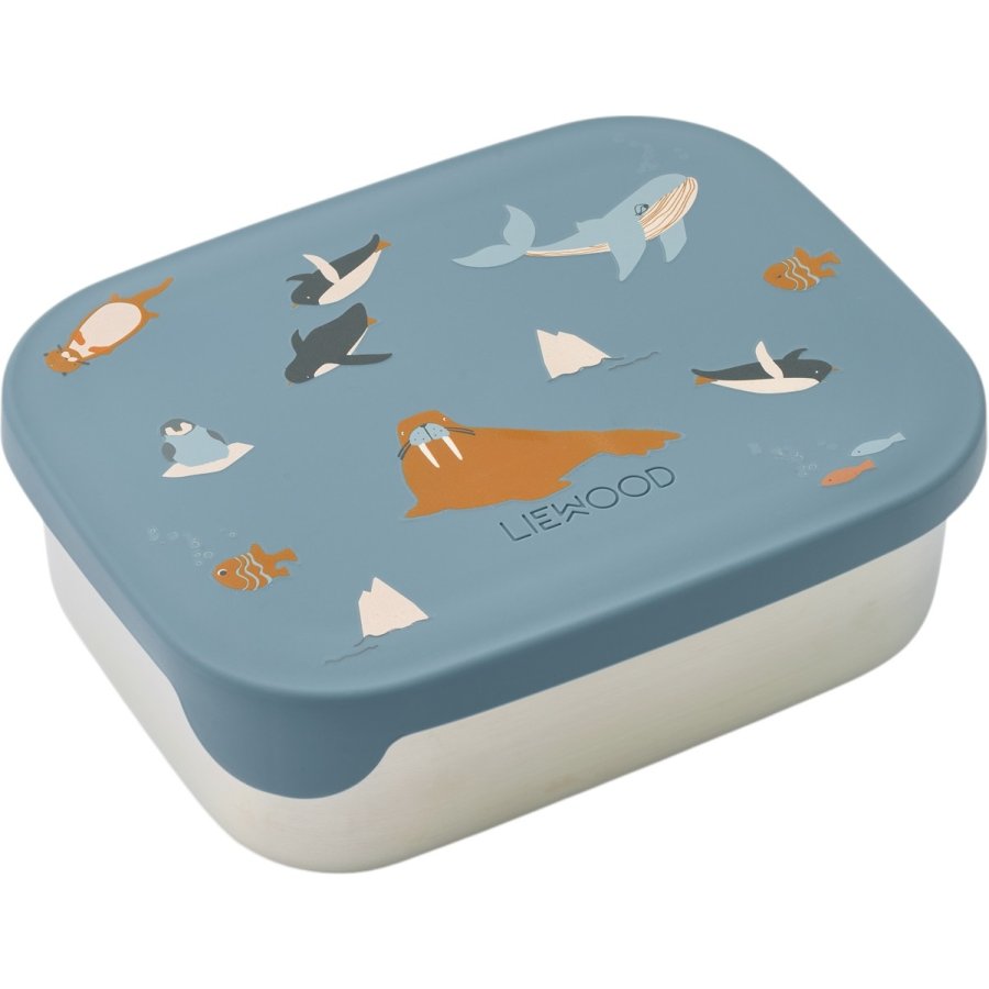 LIEWOOD Arthur Madkasse 900 ml, Arctic Sea/Ocean View