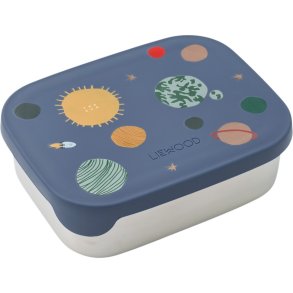LIEWOOD Arthur Lunchbox 900 ml, Universe/Classic Navy