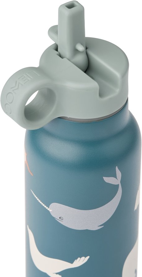 LIEWOOD Falk Wasserflasche 350 ml, Arctic Sea/Ocean View