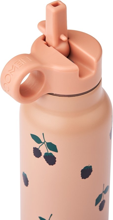 LIEWOOD Falk Wasserflasche 350 ml, Berry/Pale Tuscany