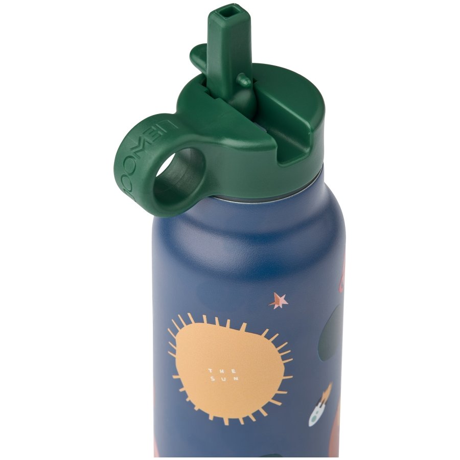 LIEWOOD Falk Wasserflasche 350 ml, Universe/Classic Navy