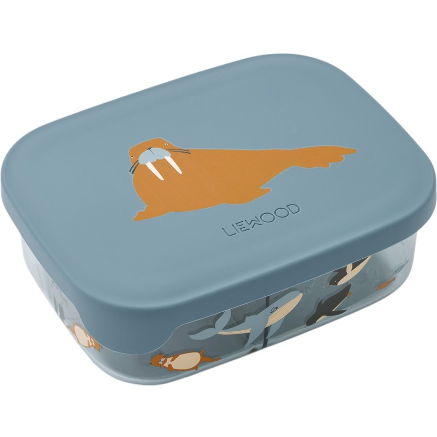 LIEWOOD Arthur Madkasse 900 ml, Arctic Sea/Ocean View