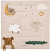 LIEWOOD Bernet Classic Aktivitetstppe 95x95 cm, Sandy Multi Mix