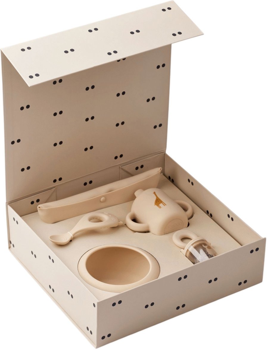 Liewood Mileah Ess-Set 5-teilig, Apple Blossom