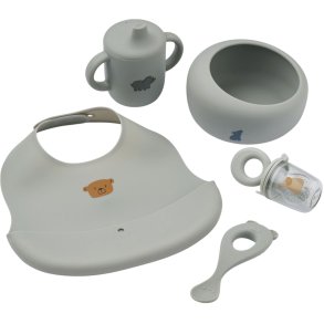 Liewood Mileah Ess-Set 5-teilig, Taubenblau