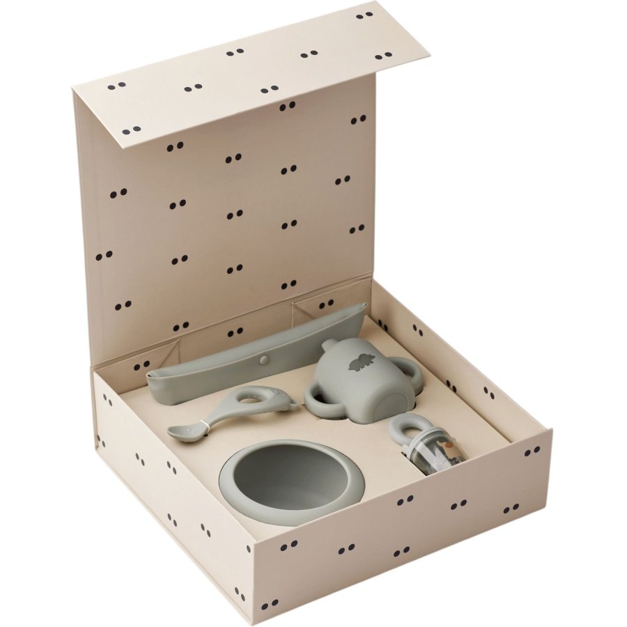 Liewood Mileah Ess-Set 5-teilig, Taubenblau