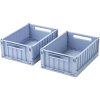 Liewood Weston Falt/Aufbewahrungsbox 2er Set 18x25 cm, Dusty Lavender