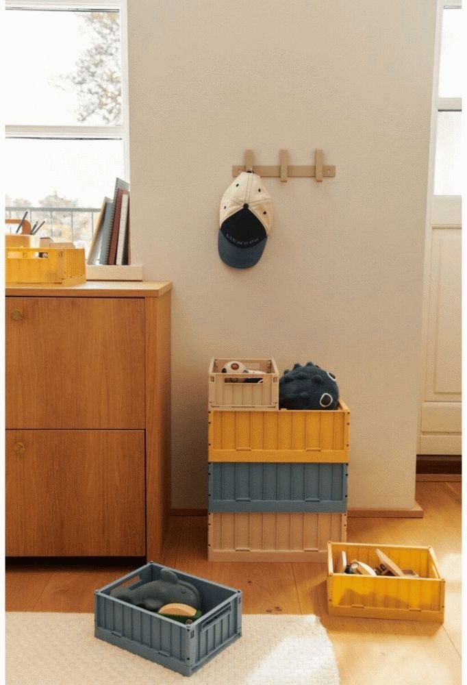 Liewood Weston Falt/Aufbewahrungsbox 2er Set 25x36 cm, Dusty Lavender