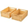 Liewood Weston Falt/Aufbewahrungsbox 2er Set 25x36 cm, Lemon Yellow