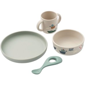 Liewood Vivi Kindergeschirr 4-teilig, Sailing/Sandy