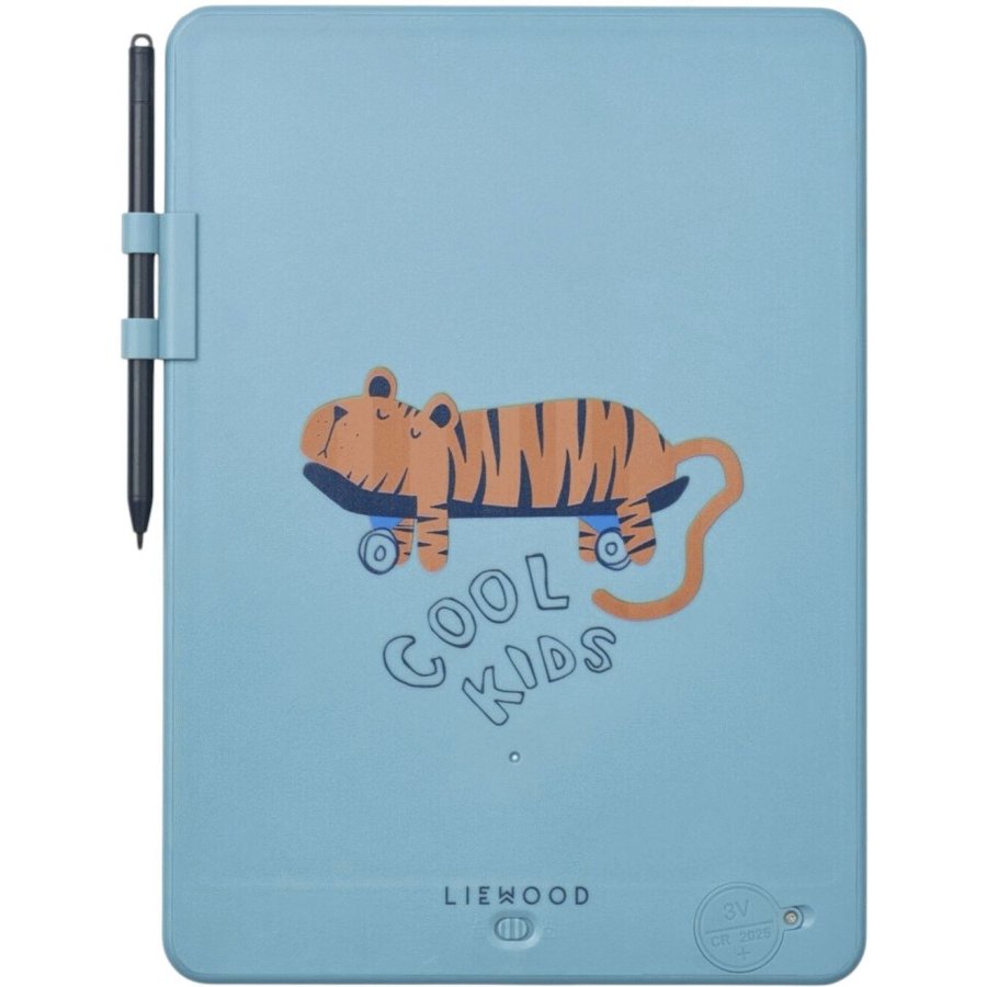 Liewood Zora Zora LCD-Zeichentafel, Tiger/Beach Blue