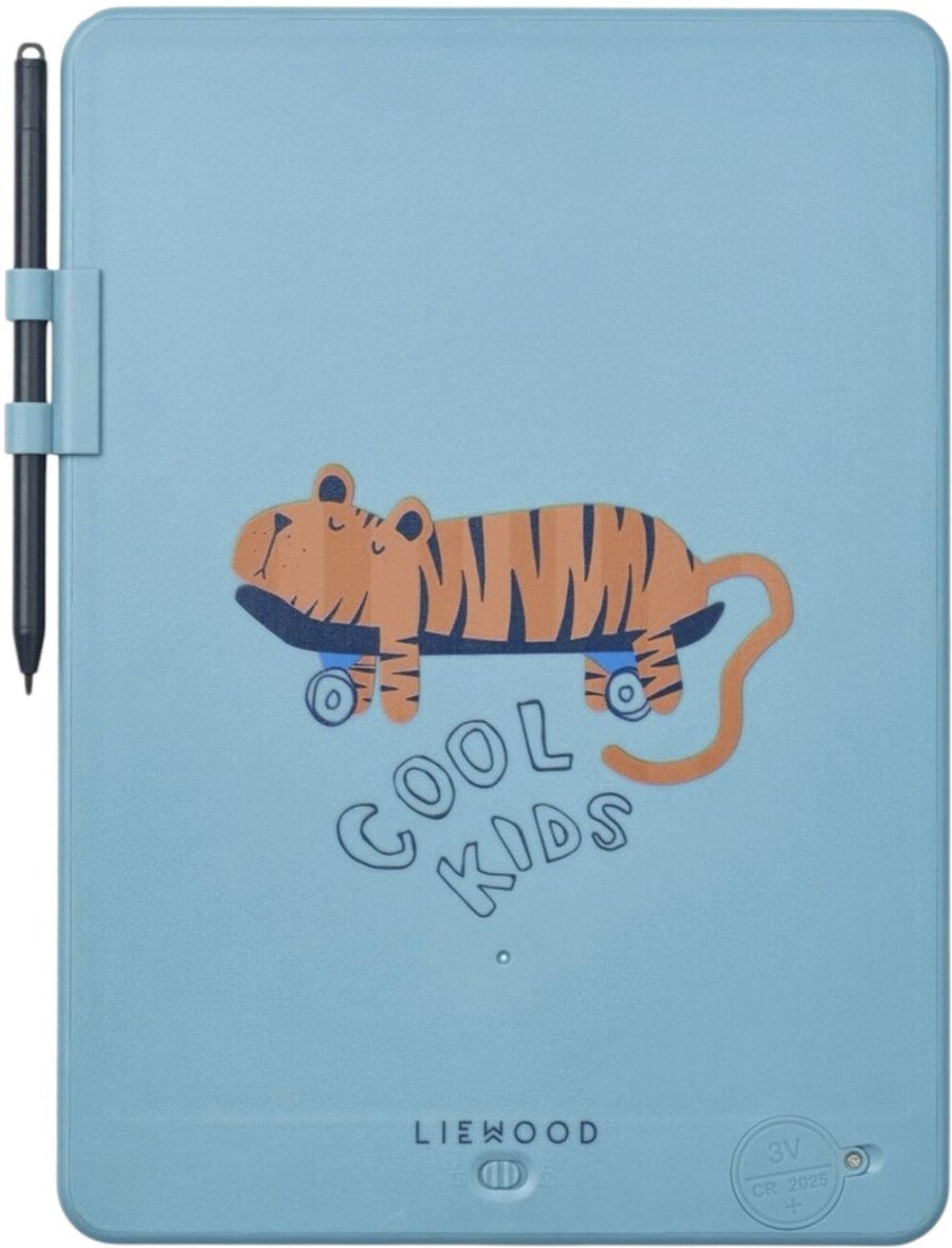Liewood Zora Zora LCD-Zeichentafel, Tiger/Beach Blue