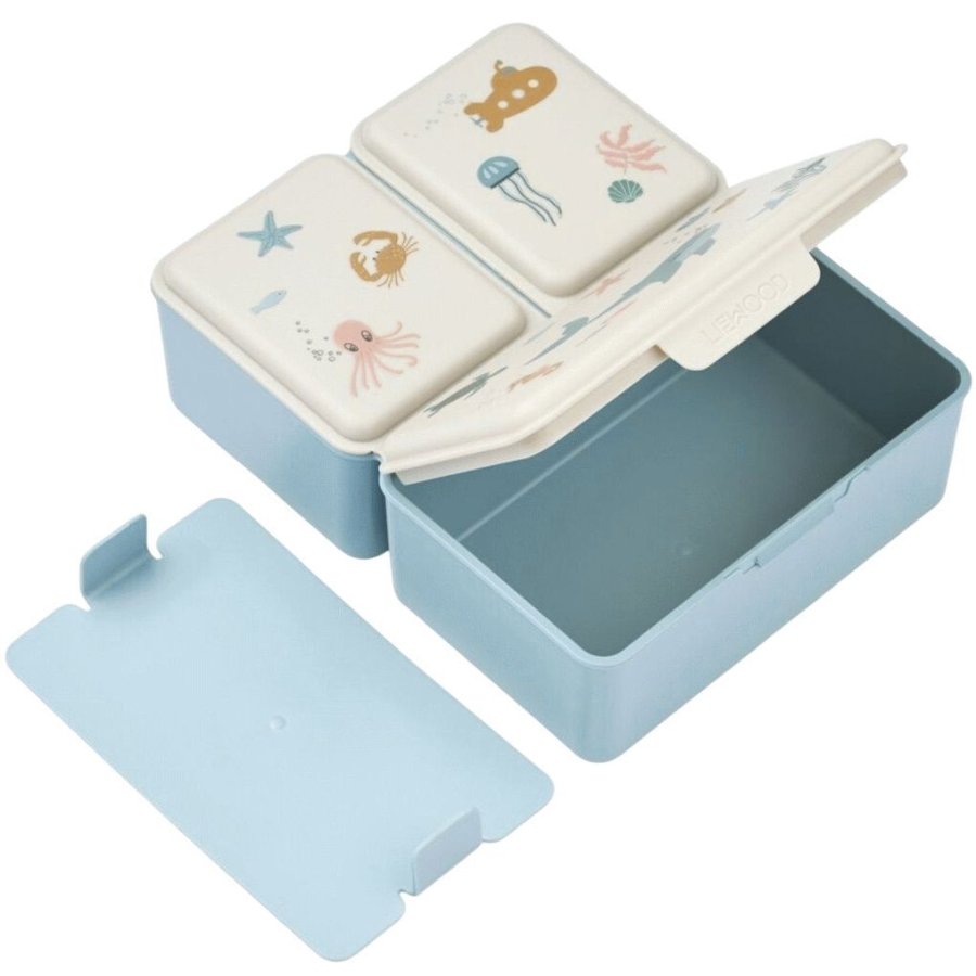 Liewood Dirss Brotdose 1,2 L, Sea Creature/Sandy