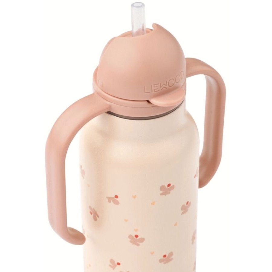 Liewood Kimmie Trinkflasche 250 ml, Mini Butterfly/Apple Blossom