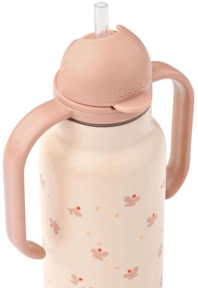 Liewood Kimmie Trinkflasche 250 ml, Mini Butterfly/Apple Blossom
