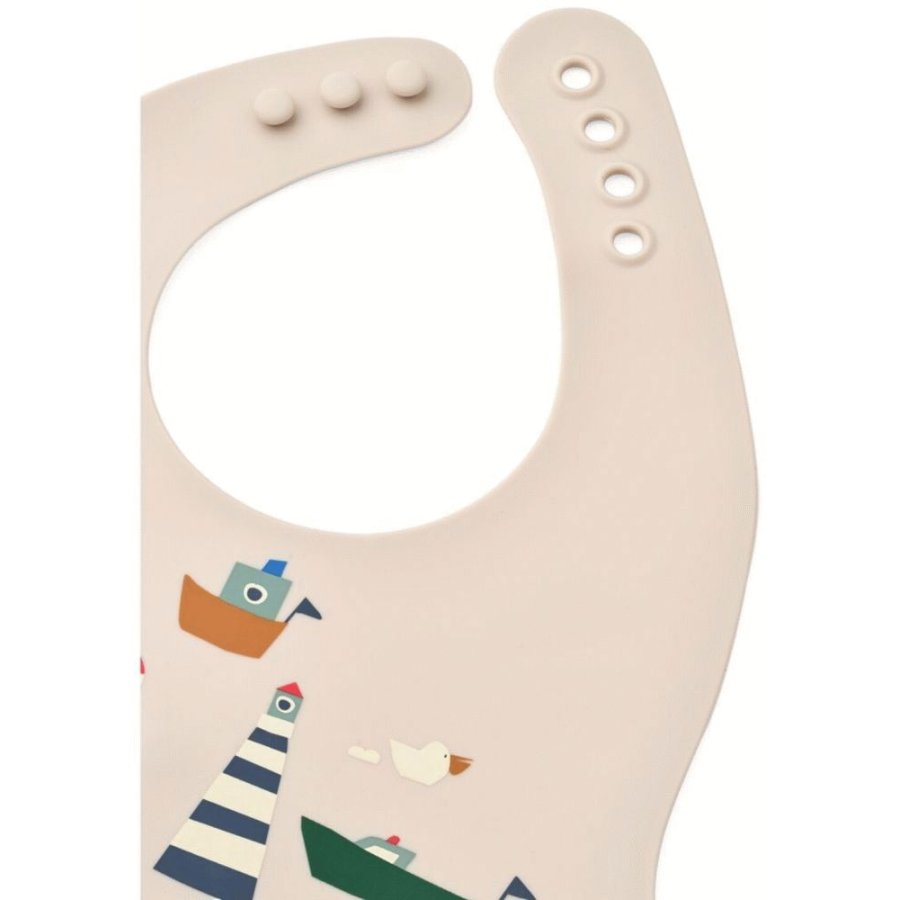 Liewood Ember Lätzchen 2er Set, Sailing/Sandy