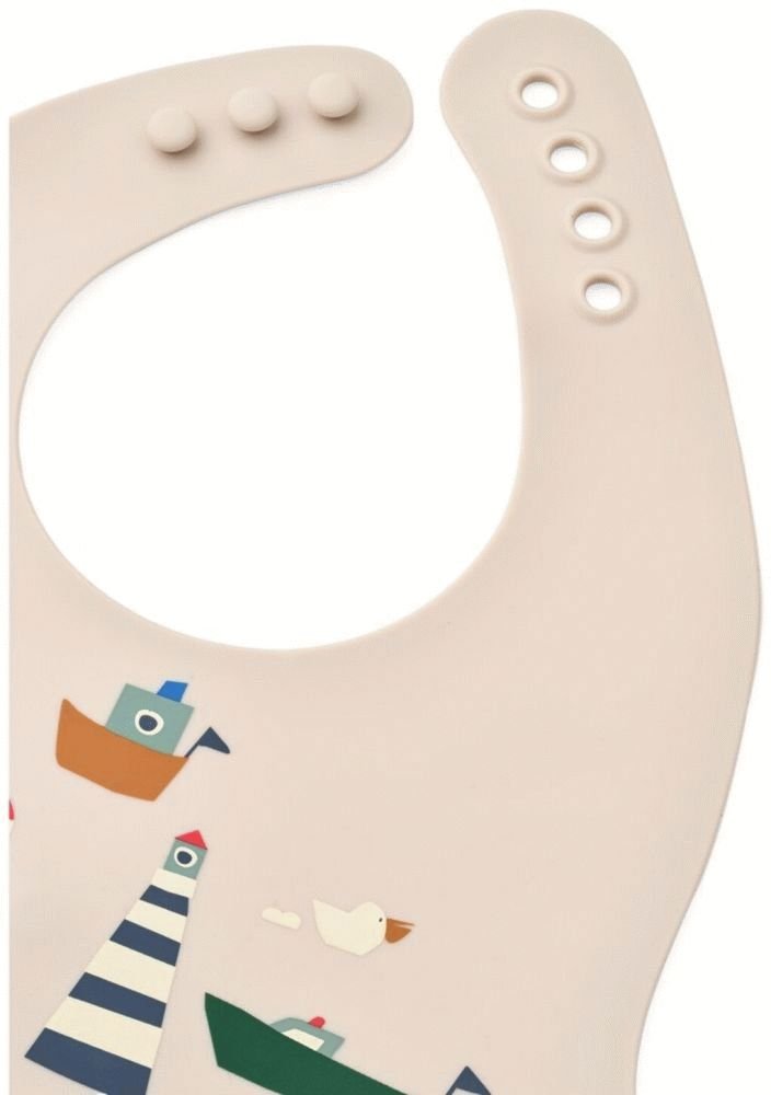 Liewood Ember Lätzchen 2er Set, Sailing/Sandy