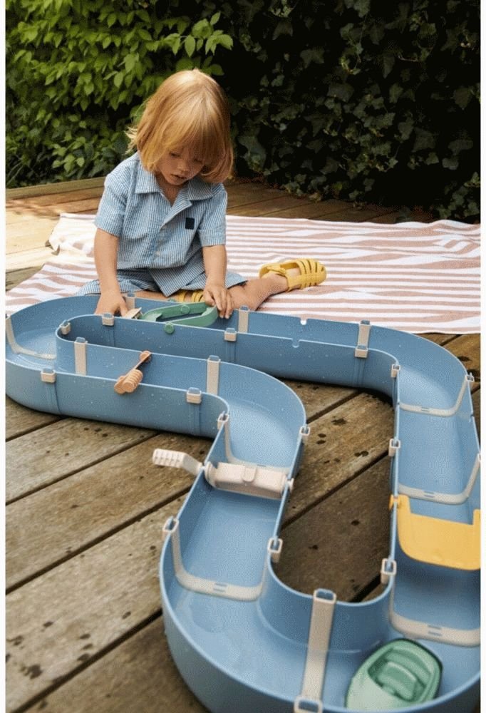 Liewood Cassian Wasserbahn, Beach Blue/Multi Mix