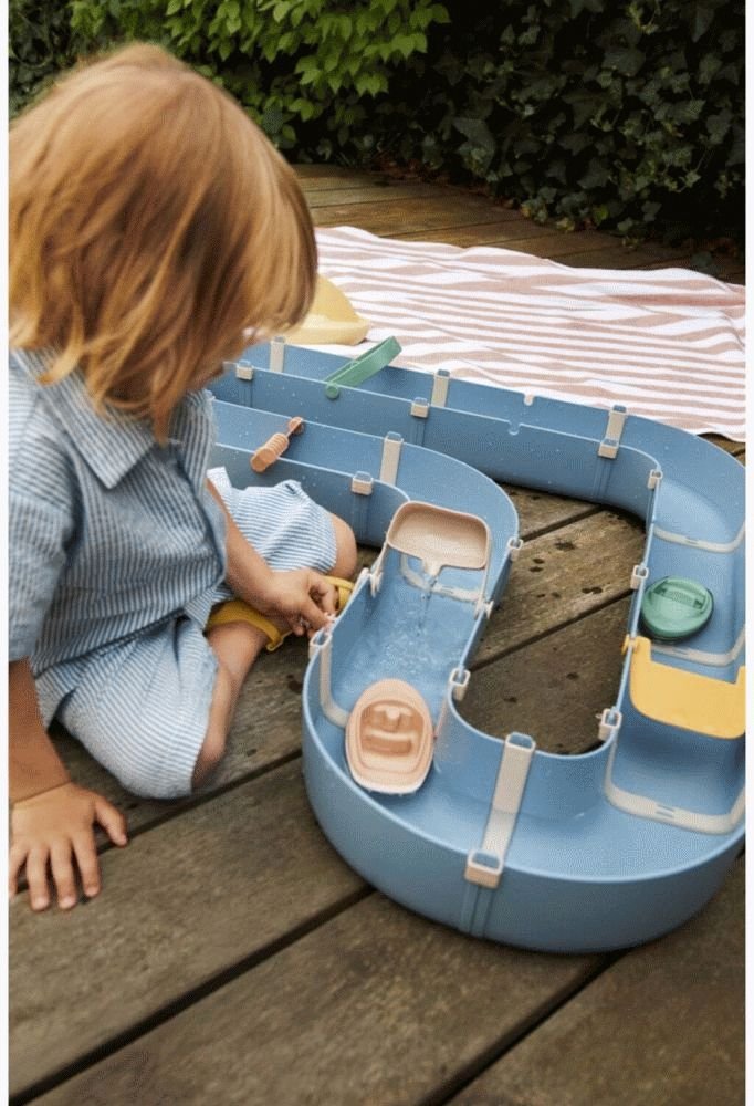 Liewood Cassian Wasserbahn, Beach Blue/Multi Mix