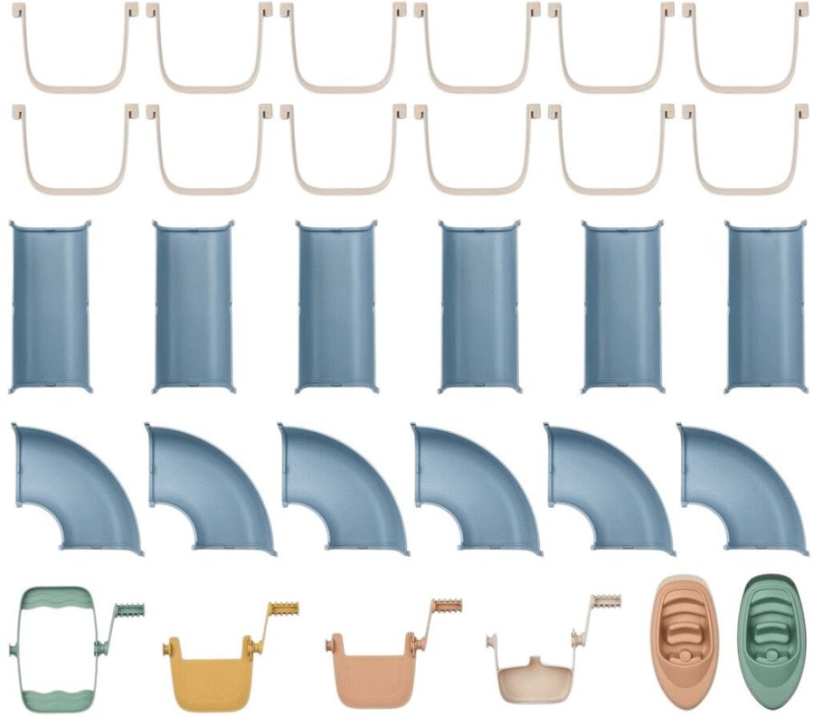 Liewood Cassian Wasserbahn, Beach Blue/Multi Mix