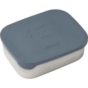 LIEWOOD Arthur Madkasse 900 ml, Mr. Bear/Whale Blue