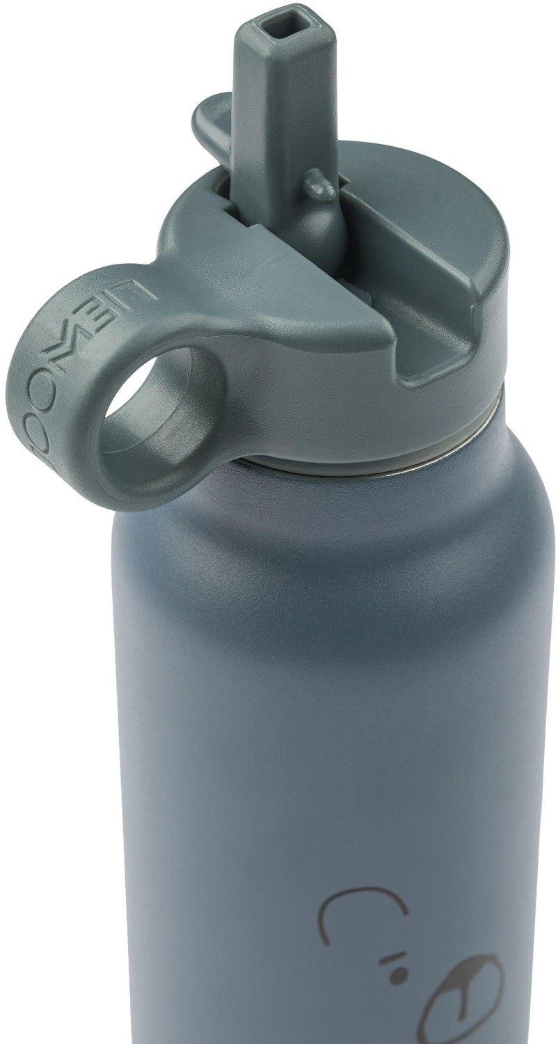 LIEWOOD Falk Termoflaske 350 ml, Mr. Bear/Whale Blue