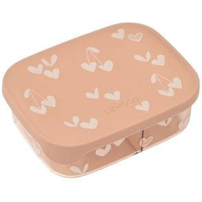 Liewood Arthur Lunchbox 850 ml, Peach/Sea Shell