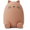 LIEWOOD Palma Spardose Katze H13,7 cm, Dark Rose