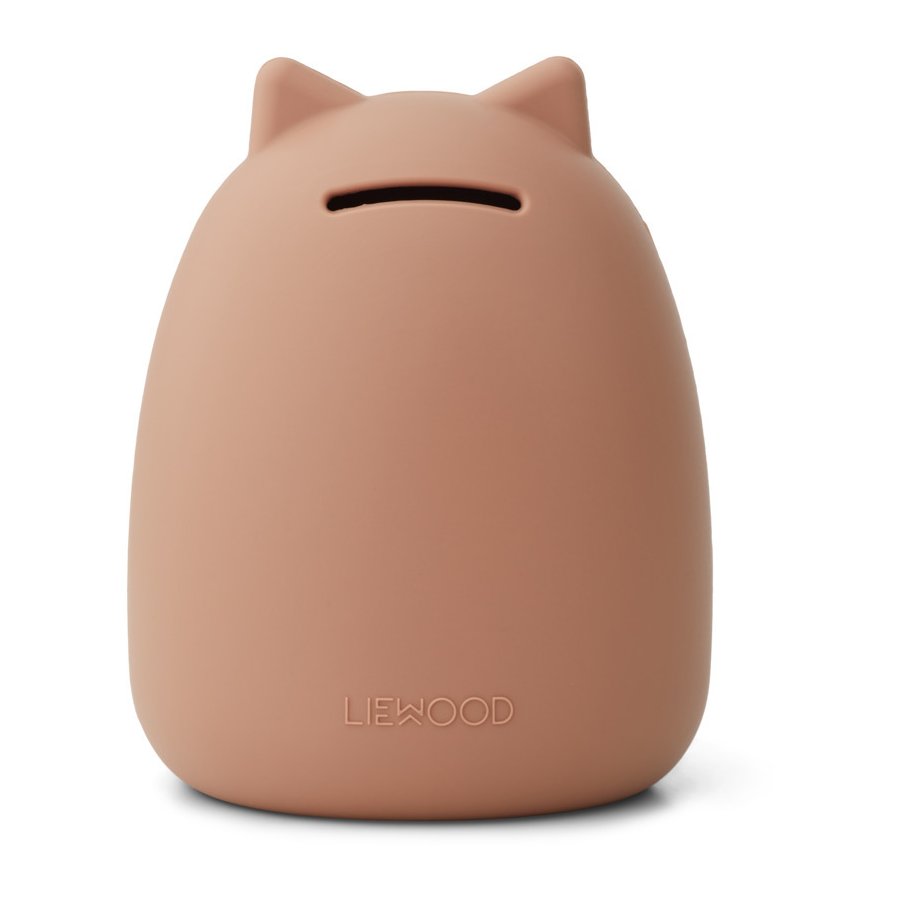 LIEWOOD Palma Spardose Katze H13,7 cm, Dark Rose