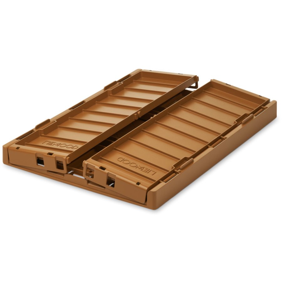 LIEWOOD Weston Faltbare Aufbewahrungsbox 36x50 cm, Golden Caramel