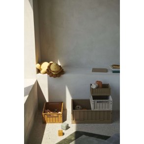 LIEWOOD Weston Folde-/Opbevaringskasse 2 stk. 25X36 cm, Sandy