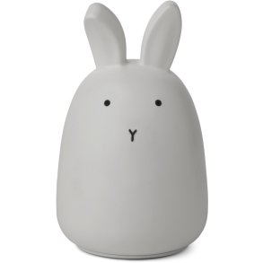 LIEWOOD Winston Tr�dl�s Natlampe Kanin H13,5 cm, Dumbo Grey