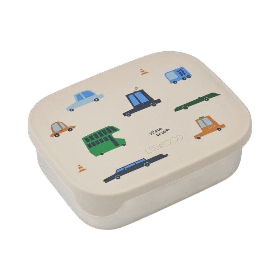 Liewood Arthur Madkasse 900 ml, Cars/Sandy