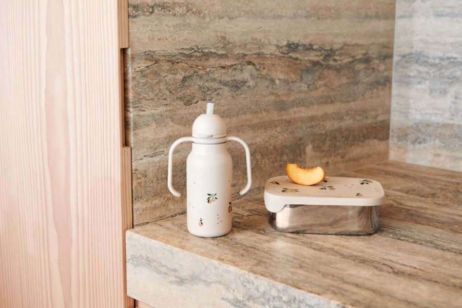 LIEWOOD Arthur Brotdose 90 cl, Peach/Sea Shell Mix