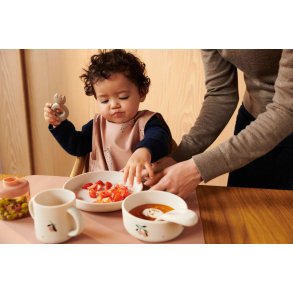 LIEWOOD Vivi Spisestel 4 Dele, Peach/Sea Shell Mix