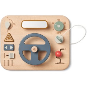 LIEWOOD Magnus Aktivitetstavle 32x25,5 cm, Faune Green Multi Mix