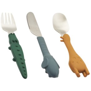 LIEWOOD Tove Besteck-Set 3-teilig, Golden Caramel Mix