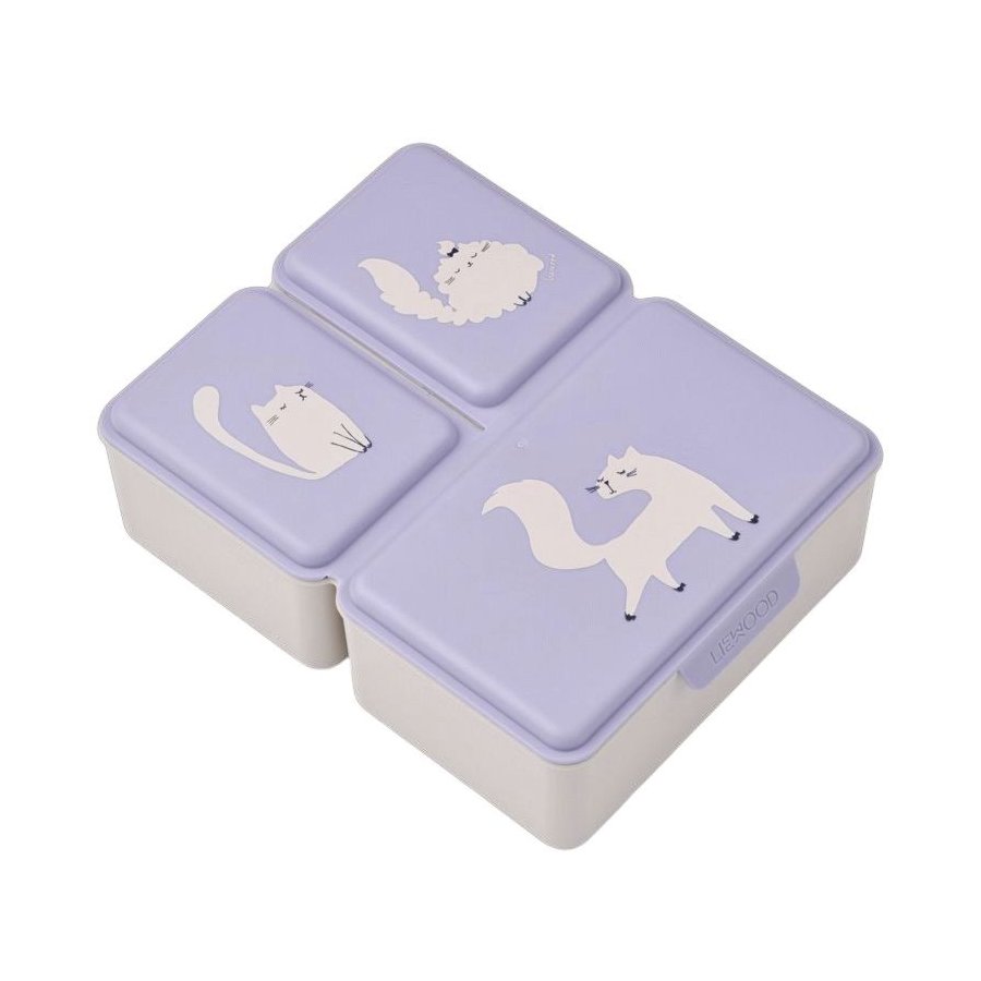 Liewood Driss Madkasse 1,2 L, Cat/Warm Lilac