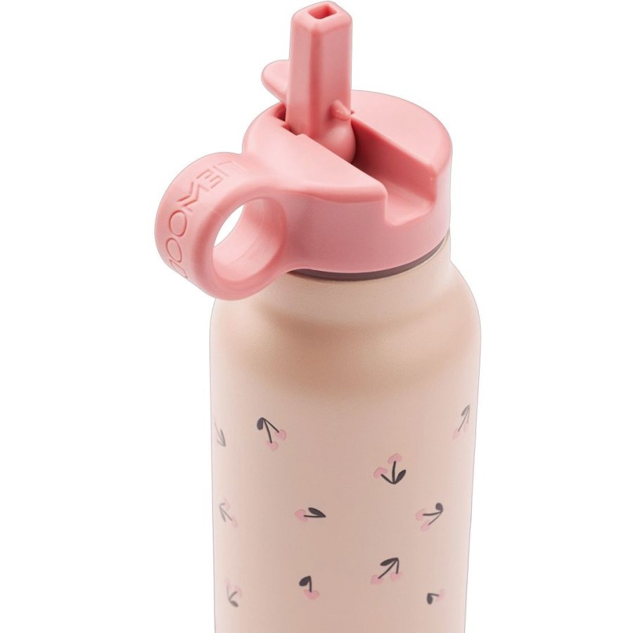 Liewood Falk Vandflaske 350 ml, Mini Cherry Heart/Rosey